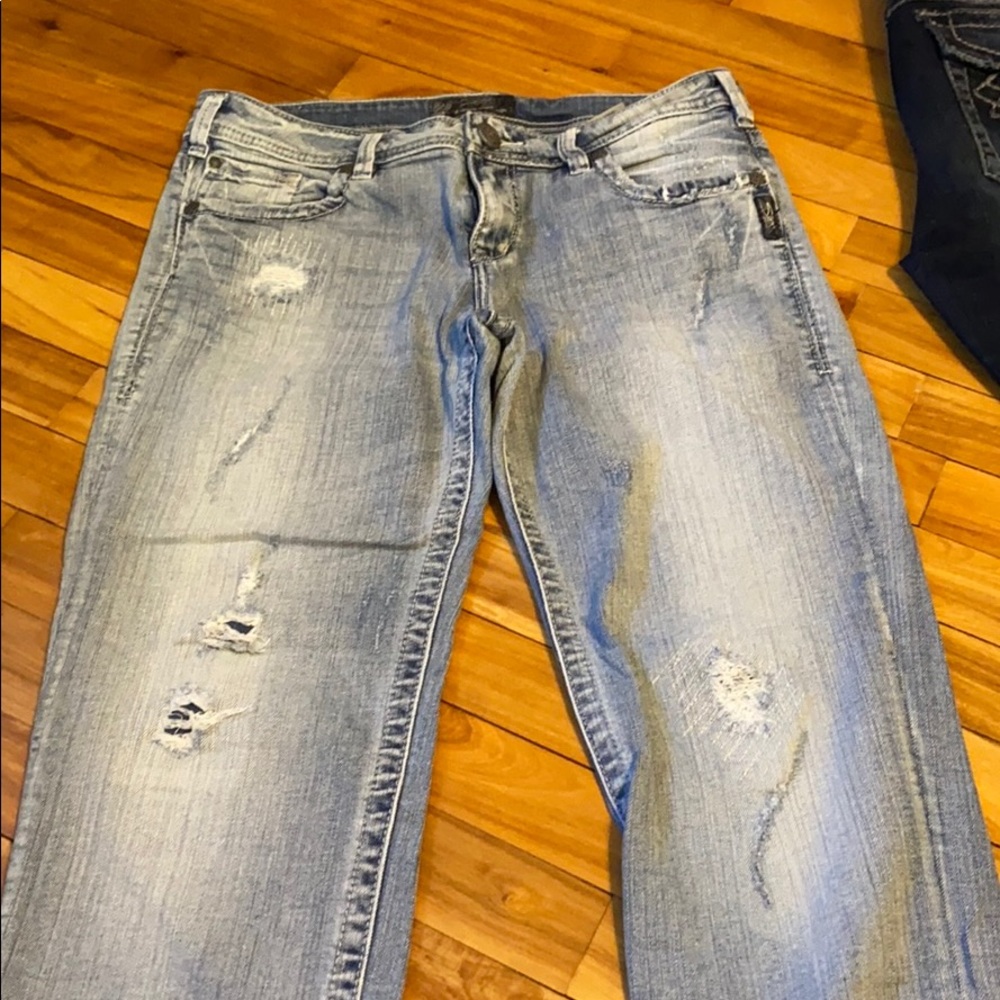 Silver Jeans Sam Boyfriend Jean